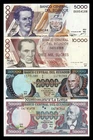 Ecuador Set 5000 10000 20000 50000 Sucres 1999 Pick 127 - 130 SC UNC
