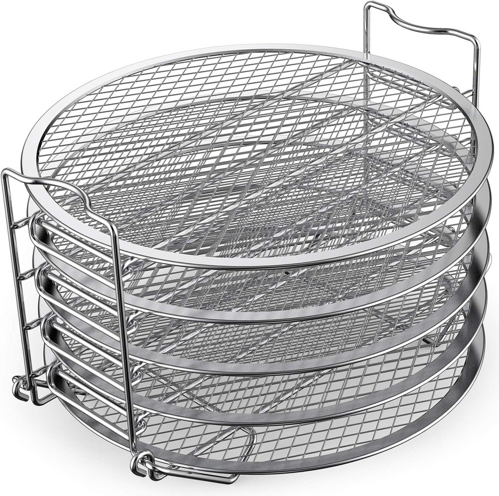 SICHEER Dehydrator Rack Instapot 8Qt/Ninja Foodi 6.5Qt and 8Qt, Silver SICHEER Dehydrator Rack Instapot 8Qt/Ninja Foodi 6.5Qt and 8Qt, Silver