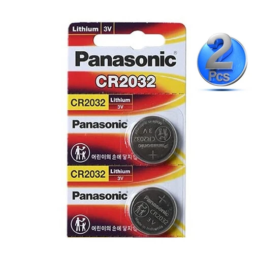 LOT 2-5-10 Panasonic LITHIUM BATTERY 3V CR2032 2032 BR2032 DL2032 Button Cell video thumbnail
