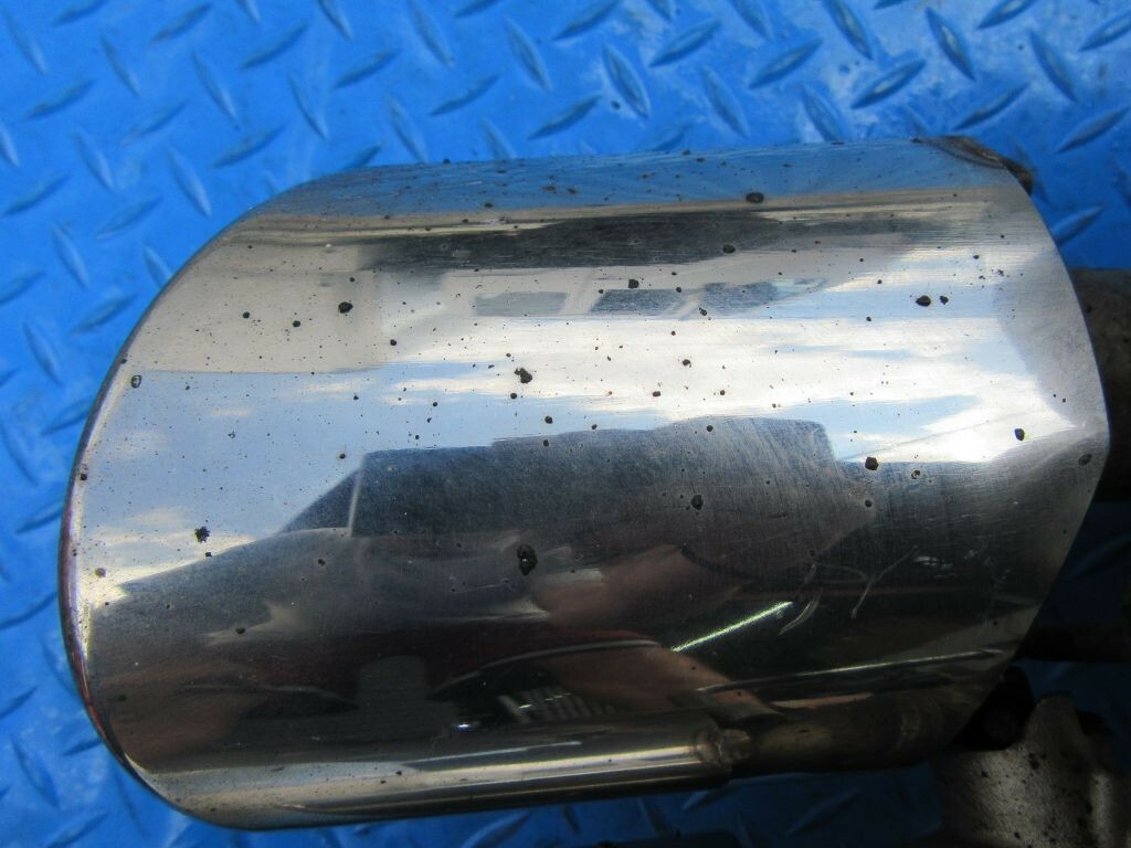 Maserati Ghibli rear left exhaust muffler #7501