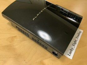 PS3 Clear Black CECHA 60GB Console Box PlayStation 3 Fat [BOX]