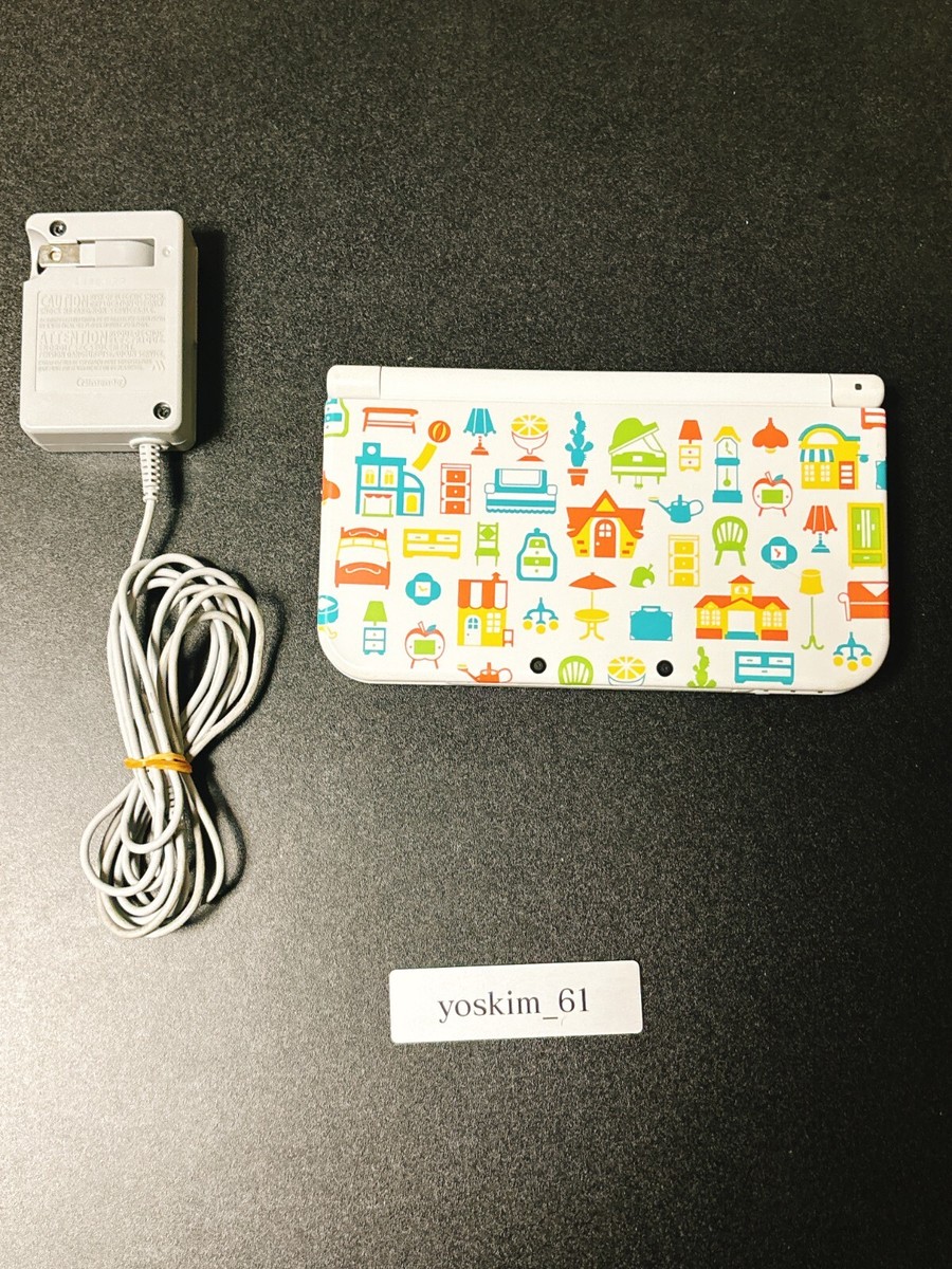 6-200 Newニンテンドー3DS LL パールホワイト 上下IPS Dual 6-200 New Nintendo 3DS LL Pearl White Top and Bottom IPS Dual