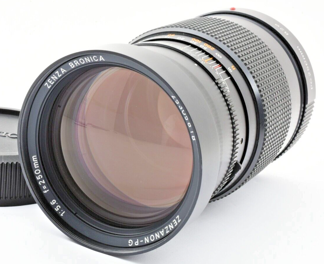 ZENZA BRONICA ZENZANON PG 250mm f/5.6 Telephoto Lens for GS ZENZA BRONICA ZENZANON PG 250mm f/5.6 Telephoto Lens for GS
