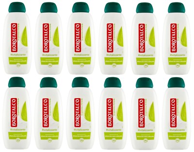 12er-Pack Borotalco Bagnodoccia Duschgel Bergamotte und Grüner Tee 450ml