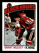 1976 Topps Hockey #167 Grant Mulvey NM/MT
