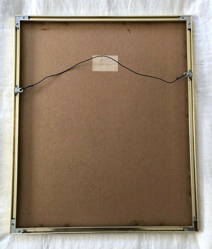 Vintage JEAN CLAUDE FARHI Mixed Media 100/150 ABSTRAKT jüdisch HEBRÄISCH signiert KUNST - Bild 7 von 12
