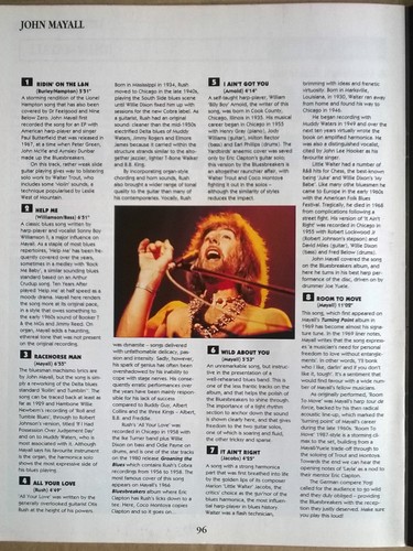 John Mayall - THE BLUES COLLECTION. No 8 PRISTINE Magazine+Cassette EX! - Picture 4 of 6