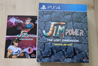 Jim Power PS4 | Special Collectors Edition | Strictly Limited Games | NEU Sealed