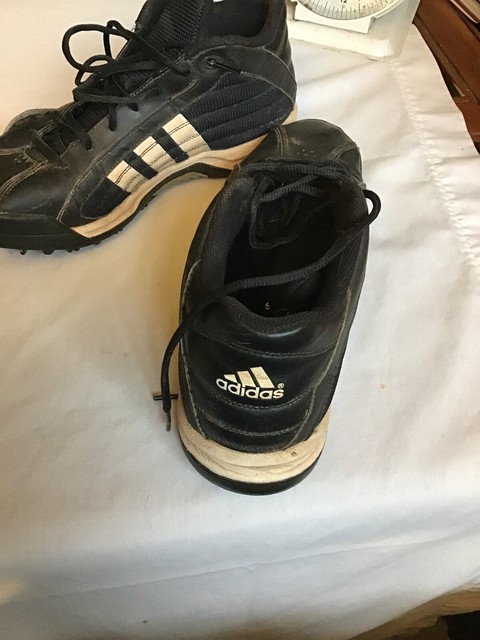 ADIDAS Baseball Turf Cleats SIZE 9 1/2 - Black | eBay