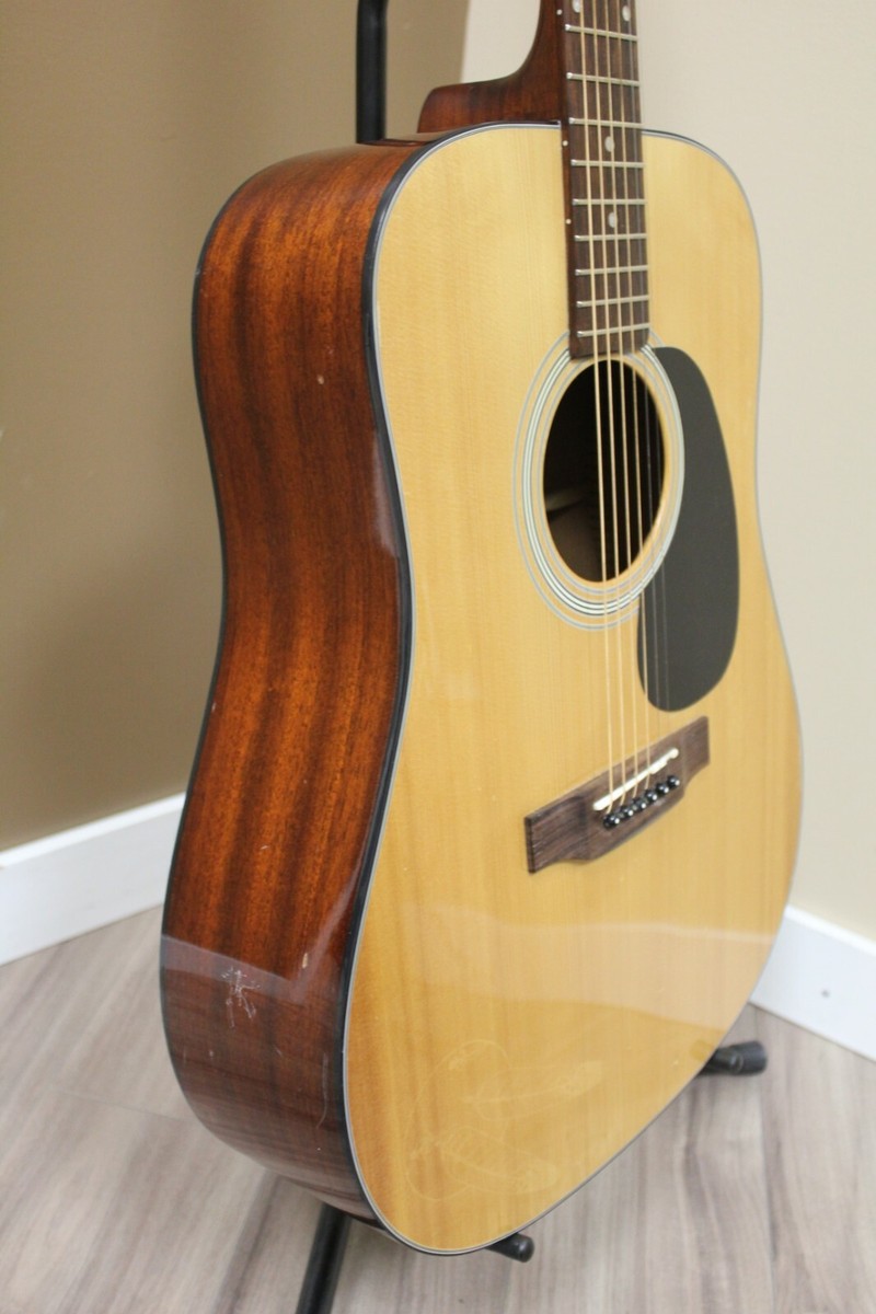 Aria Dreadnought AD-28N Acoustic Guitar w/soft case | eBay