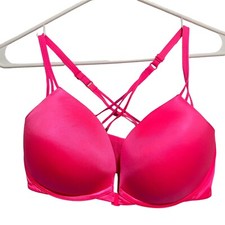 VICTORIA'S SECRET VERY SEXY PUSH-UP FRONT CLOSURE BRA WOMENS SIZE 34DD