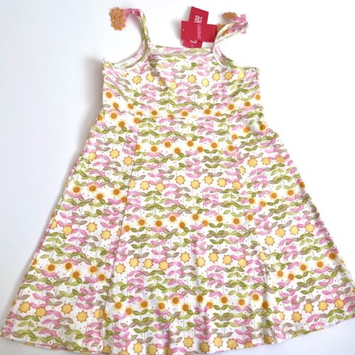 HTF Vintage NWT Gymboree 2007 SUNFLOWER FIELDS Knit Cami Sun DRESS & HAIR 7 - Picture 3 of 5