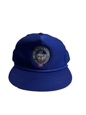 Union Pacific Railroad Train UP Blue Vintage SnapbacK Hat