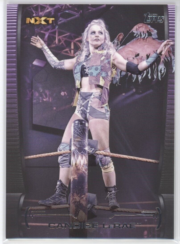 Candice LeRae 2021 Topps WWE Undisputed Base Purple Parallel 58/99 NXT