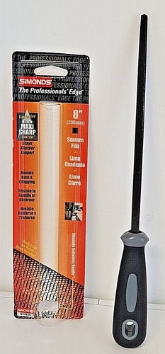 SIMONDS Metal Files File Black Maxi Wood Rasp Square Mill Genuine - Picture 20 of 40
