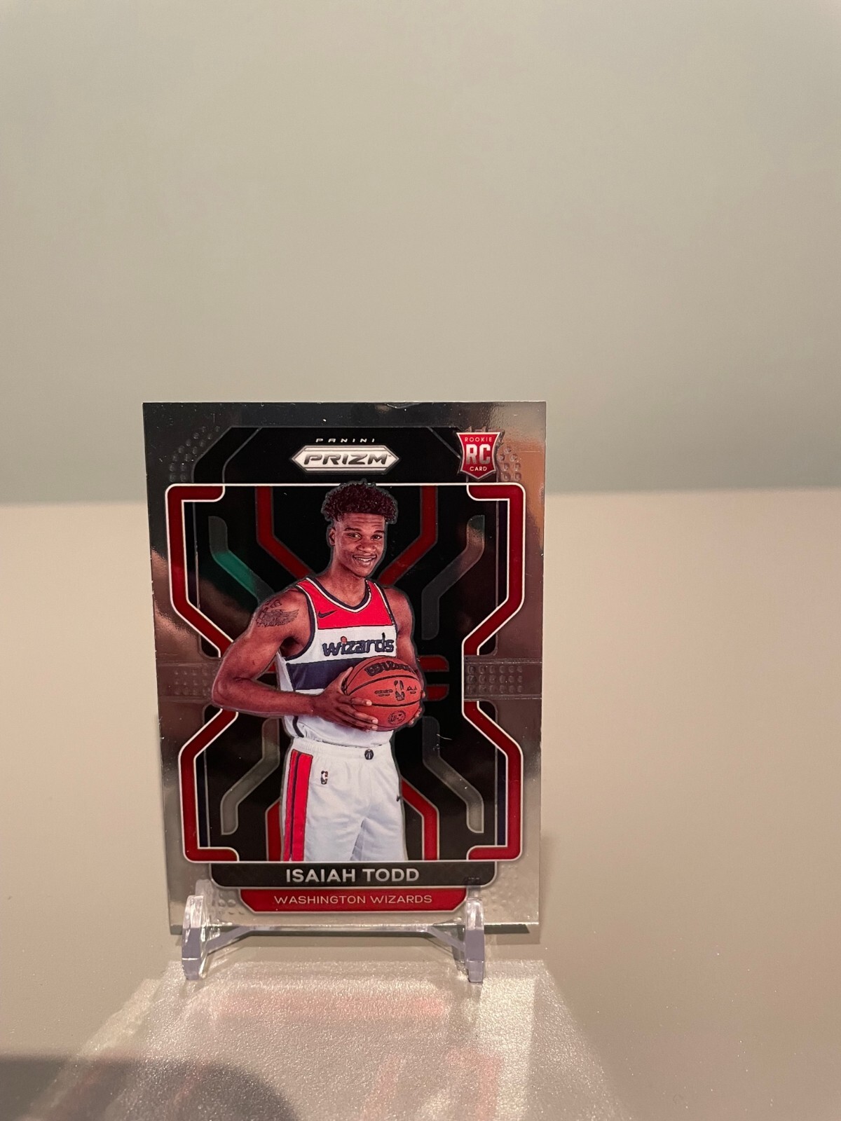 2021-22 Prizm Isaiah Todd Rookie Card RC #299 Wizards