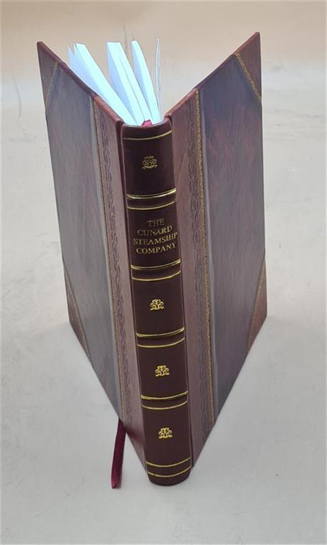 Official Guide And Album Of The Cunard Steamship Company 1878 [Leather Bound]