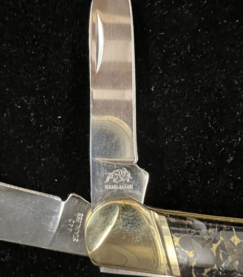 Navaja de bolsillo marca Bulldog Gold Rush BDG-027MP/BG Foto 4 de 4