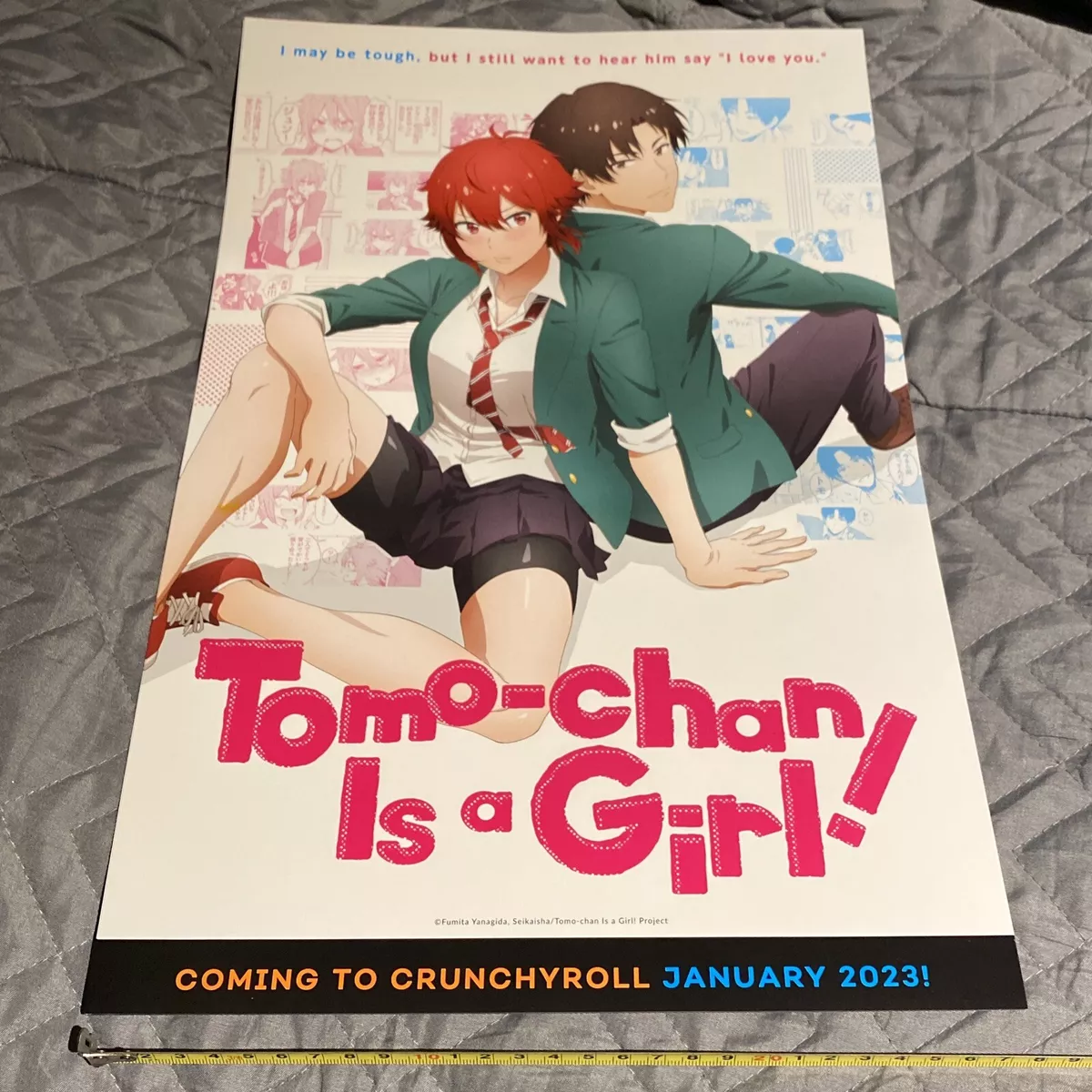 Anime NYC 2022 Tomo-Chan is a Girl! Poster