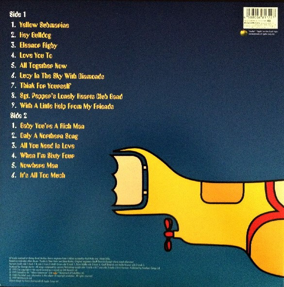 【LP】Beatles - Yellow Submarine Songtrack THE BEATLES - Yellow Submarine Songtrack (2004, Japan LP) NEW