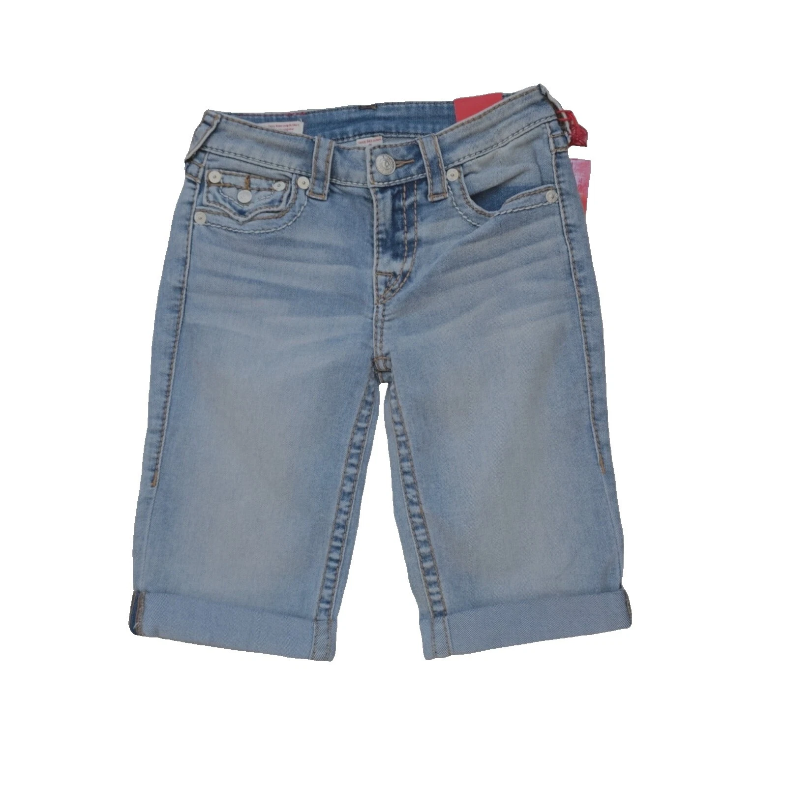 True Religion Cotton Regular Size Shorts for Women