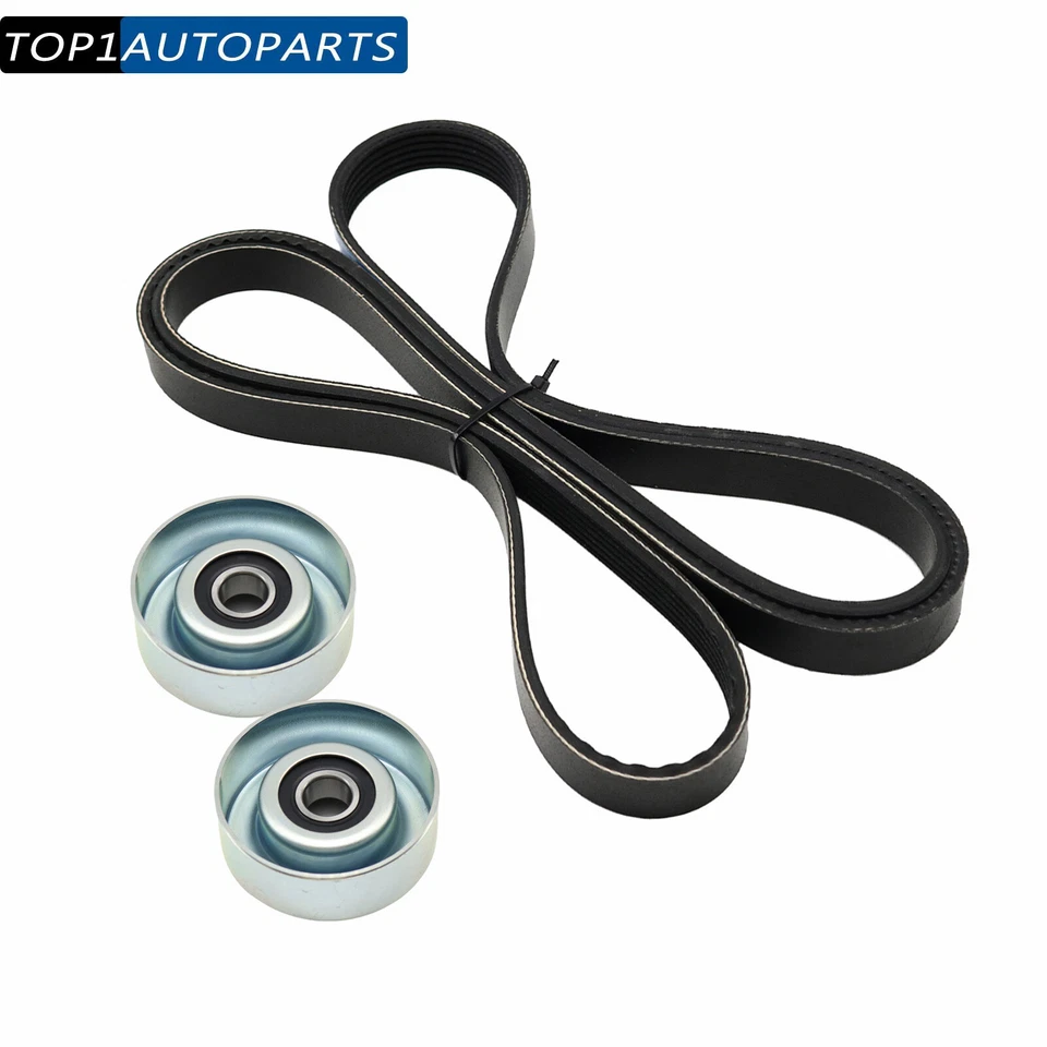 Kit de correa serpentina y polea loca para Subaru Impreza Crosstrek 2012-2015 2,0 L EE. UU. Foto 2 de 4