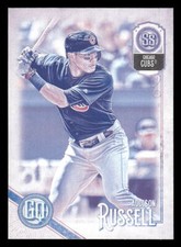 2018 Topps Gypsy Queen #135 Addison Russell Missing Black Plate 1