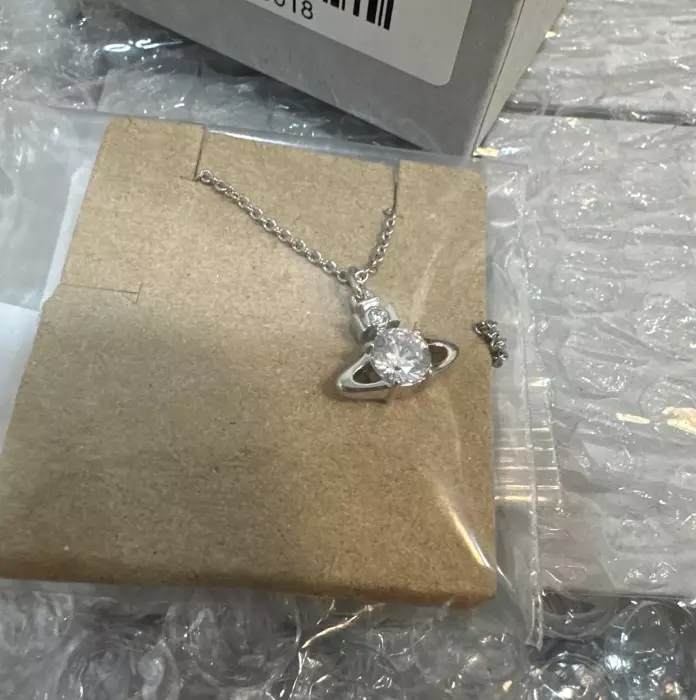Vivienne Westwood Reina Pendant Silver Brand New 100 Authentic