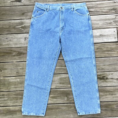 Wranglers Hero Regular Fit Straight Leg Denim Jeans Mens Size 42 x 30 New
