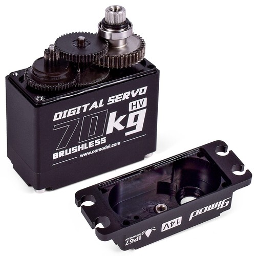 9imod 70KG High Torque Metal Gear Brushless Steering Servo Motor für 1/10 RC Car - Picture 3 of 16