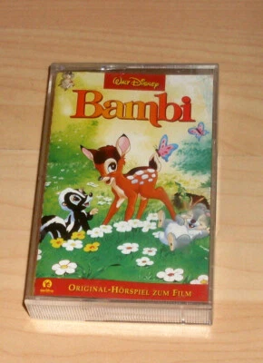 Hörspiel Kassette - Walt Disney - Bambi - Das Original Hörspiel zum Film - Bild 1 von 2