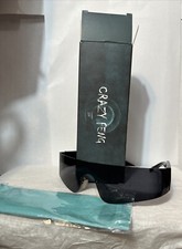 Rimless Futuristic Wrap Around Sunglasses For Women/Men By Crazy Feng-NEW