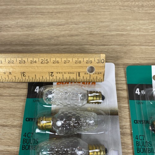 Sylvania Kristall Glühbirnen 8 Stück 4W Flur Badezimmer Kinderzimmer 2er Set - Bild 5 von 6