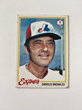 1978 Topps - #414 Darold Knowles