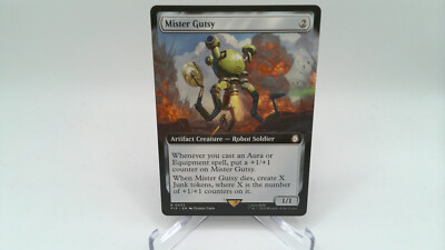 Mister Gutsy (Extended Art) UB: Fallout PIP R 0433 MTG Magic