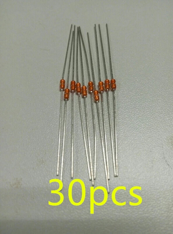 30pcs Thermistor Temperature Sensor NTC MF58 4230 B 204K 200K ohm +/-10%