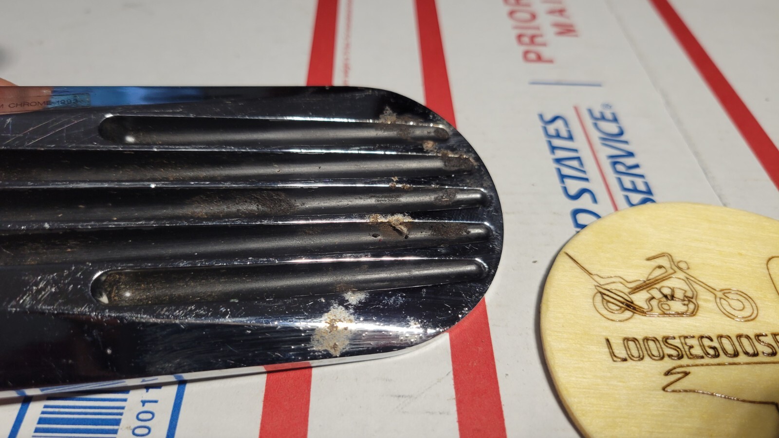 65-98 Harley Davidson Custom Chrome Mirage Primary Inspection Cover 27-155-1 FX