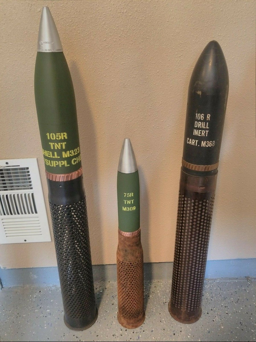 3D Printed 106mm M581 Recoilless Rifle Shell - 106R | eBay
