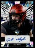 Josh Whyle /4 2022 Leaf Valiant Lightning Crystal Autograph Rookie Auto