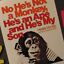 thumbnail 1  - Monkey APE Book Cover Fridge Magnet Gift 1970&#039;s Biology Social Study Funny Photo