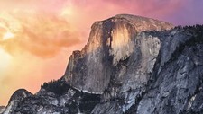 Landscape mountains forest yosemite national park nature Custom Gaming Mat Desk
