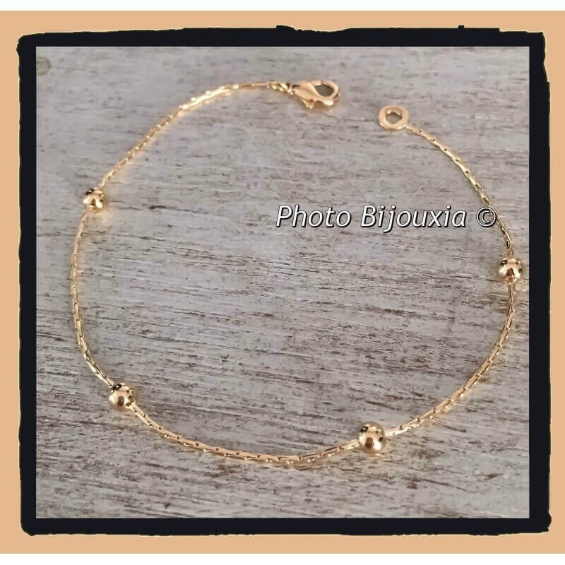 Bracelet maille paloma en plaqué or 18 carats pour femme adepte d'élégance intemporelle