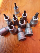 GEDORE TX T20 - T40 Schraubendreher-Einsatz 1/4 -  1/2"  TORX (ITX 19/30) Top