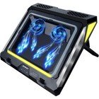 Gaming Laptop Cooling Pad, 4500RPM Laptop Cooling Pad with Turbo-Fans, USB Ports