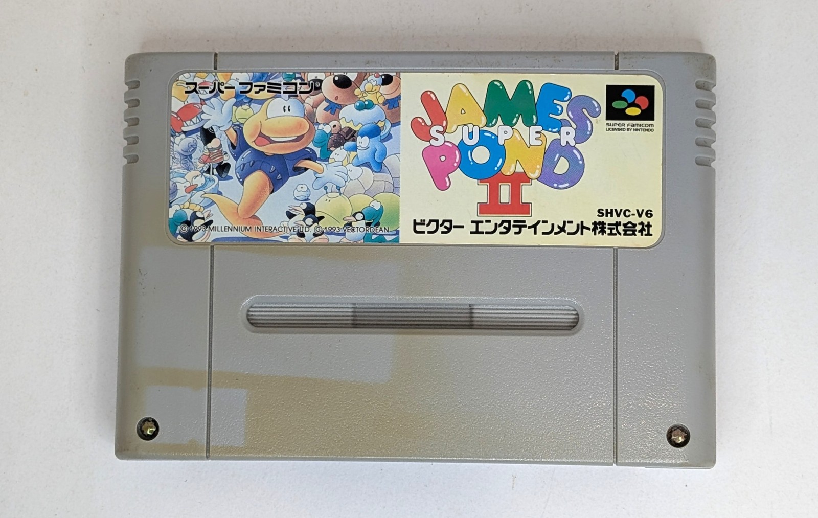 James Pond II Nintendo Super Famicim SFC *US Seller* SFC 2