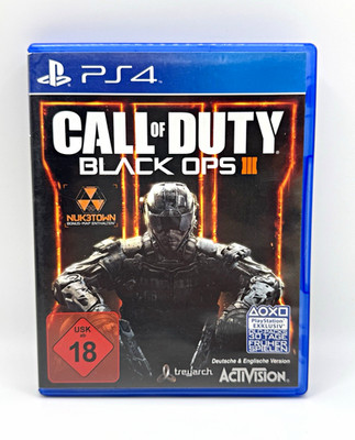 Call of Duty Black Ops III 3 PS4 Spiel Activision USK 18