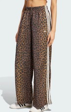 NEW adidas Originals Wide Leg Satin Pants Women AsiaFit KA2666 No Tariffs In US