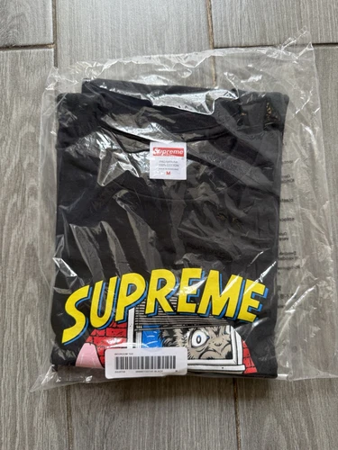 Tee shirt Supreme Bedroom SS25 noir homme taille M neuf sous blister