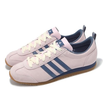 adidas VS JOG 2.0 Pink Navy Gum Men Unisex Casual Lifestyle Shoes JS4442