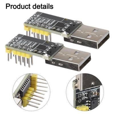 2 Stück CH9329 USB HID Module UARTTTL zu USB Konverter für schnelles Embedded